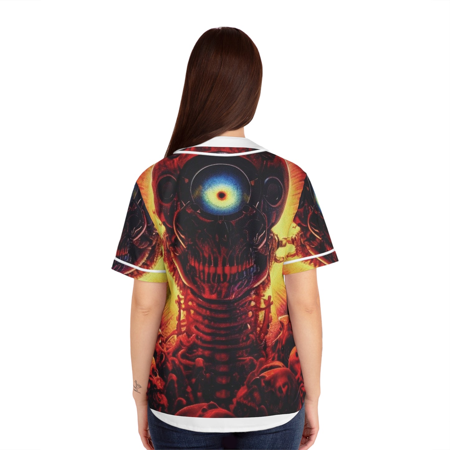 Women's Baseball Jersey (AOP)